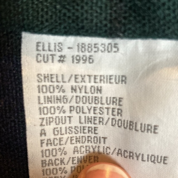 London fog black removable liner hooded coat. - Picture 15 of 15